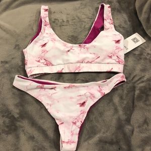 Tie Dye Tank Bikini Set BNWT